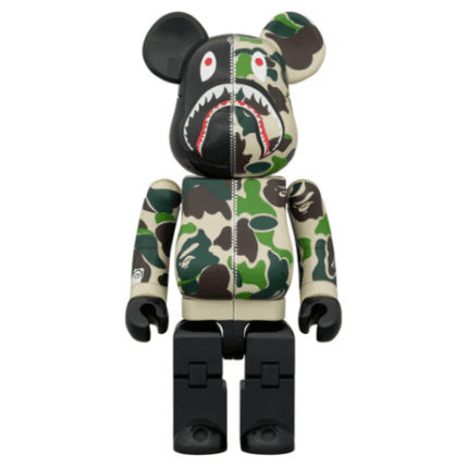 BE@RBRICK × TRANSFORMERS OPTIMUS PRIME BAPE(R) CAMO SHARK 400％